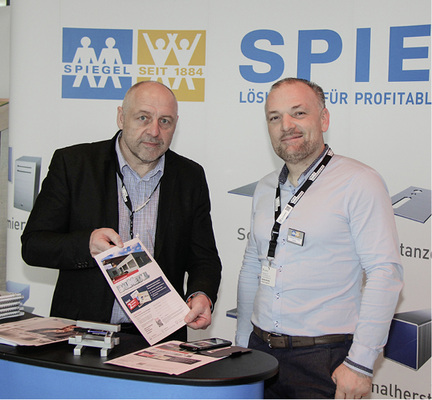 
BAUMETALL war auch am Stand der Gebrüder Spiegel präsent
