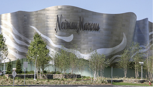 



Fassade aus drei unterschiedlich gefärbten Rimex-Oberflächen der Reihe Granex
