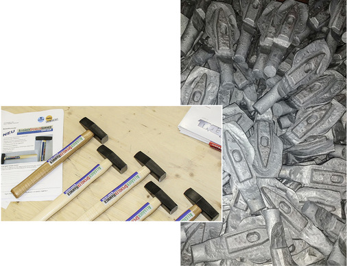 In der Schmiede entsteht aus Rohlingen das fertige Produkt – zu haben bei Spengler Direct
