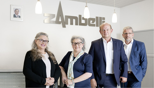 <p>
Zambelli-Gesellschafterinnen und -Geschäftsführer
</p>

<p>
</p> - © Foto: Zambelli

