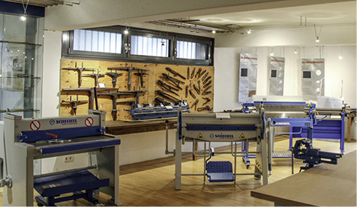 <p>Die Ausstellungsfläche im Klempner- und Kupferschmiedemuseum wurde um eine funktionierende Werkstatt erweitert</p> - © Klempnermuseum und iib