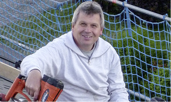 
Hausbesitzer und Bauherr Jürgen Pflanz ... 
