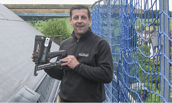 
... und Haushaut-Profi Lars Beuck in Aktion
