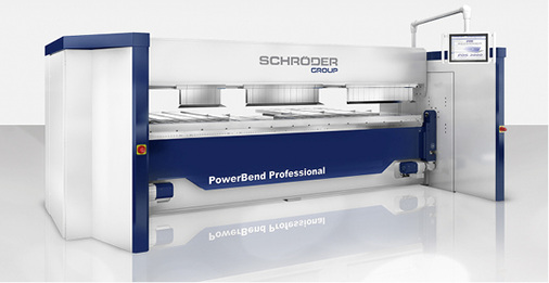 <p>
Schröder präsentiert ein breites Maschinenportfolio auf der Blechexpo
</p>

<p>
</p> - © Foto: Schröder


