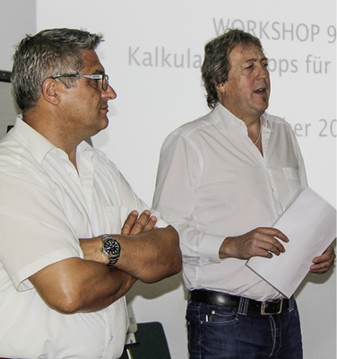 
Tipps mit enormem Mehrwert: Ginge es nach Harald Baisch (r.), müsste Bernd Kramers Workshop mehrmals im Jahr stattfinden



