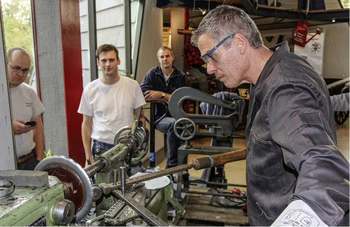 



BAUMETALL-Chefredakteur Andreas Buck in Aktion
