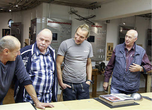 



Fachgespräch in der Museumswerkstatt
