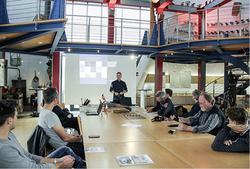 
Kupferexperte Matthias Schoppe präsentiert Aurubis-Referenzen



