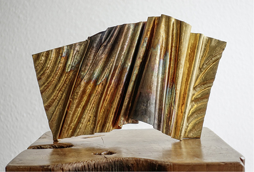 
Skulptur, Material: Aurubis-Kupferlegierung Nordic Royal 



