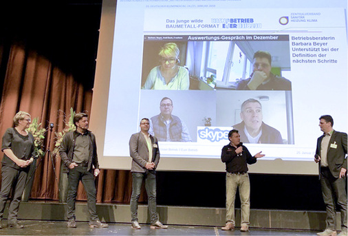 
Die jungen Wilden präsentieren UNSER BETRIEB/EUER BETRIEB 
