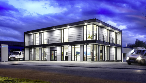 <p>
</p>

<p>
Das Siegerfoto zeigt die Firmenzentrale des Fachbetriebs Gläschig aus Villingen-Schwenningen 
</p> - © Bild Gläschig

