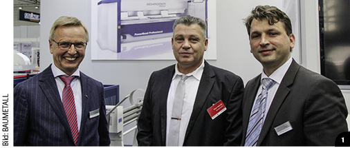 &nbsp;

1

Franz Schröder (Geschäftsführer Hans Schröder Maschinenbau GmbH), Peter Gehrke (Zedach) und Christian Jarosch (Schröder Group)

&nbsp;

