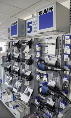 



Zahlreiche Trumpf-Elektrowerkzeuge sind testbereit
