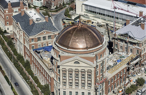
Die Parkland Hall ist das Hauptgebäude auf dem Old Parkland Campus – früher ein Krankenhausgelände und heute exklusivster Büropark der Stadt



