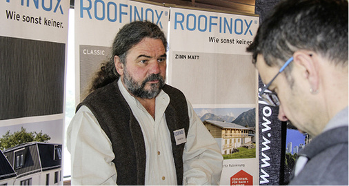 



Berthold Zürn informiert über Edelstahl von Roofinox
