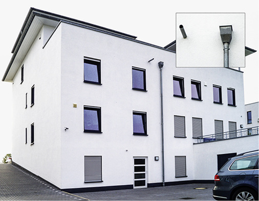 



Balkonentwässerung mit Notüberlauf bei geschlossener Brüstung
