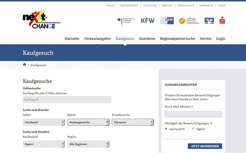 
In der Online-Börse 

www.nexxt-change.org

des BMWi können Nachfolger gesucht werden



