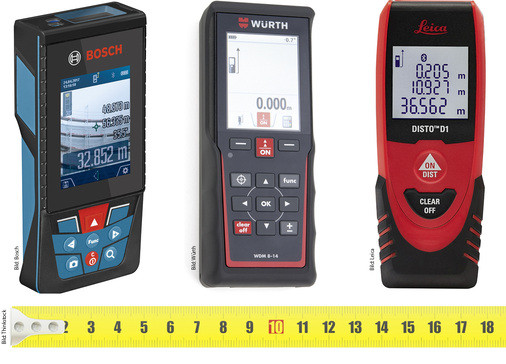 
BAUMETALL informiert zeitnah über aktuelle Laser-Messgeräte verschiedener Hersteller
