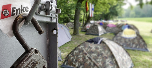 
Blick ins Impulscamp



