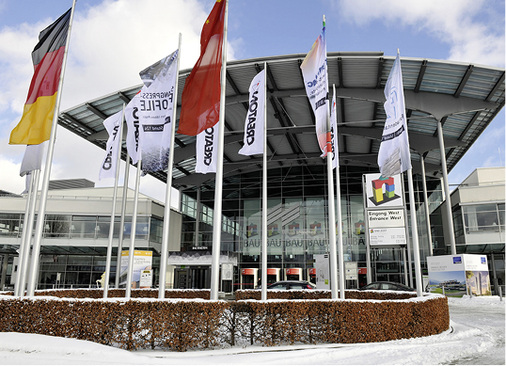 
Auf der BAU 2017 in München waren über 2100 Aussteller aus 45 Ländern



