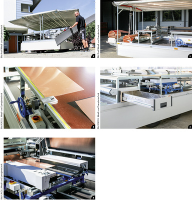 

1


Mobile Spenglerei im Einsatz




2


So wird der Coil aufgenommen, abgerollt, zugeschnitten und bearbeitet




3


Bis ins kleinste Detail durchdacht: der Längenanschlag




4


Weit ausziehbare Schubladen bieten genügend Stauraum 




5


Die Ausrüstung der mobilen Spenglerei mit integrierter Schlebach-Profiliermaschine ist praktisch und wie alles bei K.N.O.L.L gut durchdacht. Der Profilierautomat ist perfekt integriert und für den Transport sicher auf dem Anhänger befestigt
