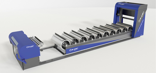 



Die Slinet Si 1275 kann mit einem Coillager bis zu 20 Coils à 2000 kg ausgestattet werden
