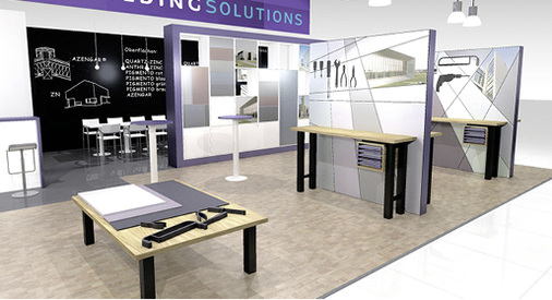 <p>
</p>

<p>
VM Building Solutions ist mit der Marke VMZinc und den EPDM-Lösungen auf der Bau 2019 in Halle B2 an Stand 319 zu finden
</p> - © VM Building Solutions, Essen

