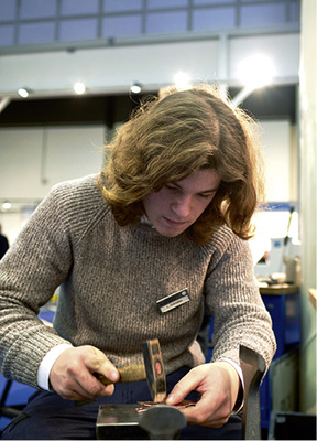 
Messeaktion auf dem Marktplatz der Klempnerei



