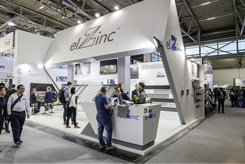 
Die spanischen Zinkspezialisten von elZinc stellten zahlreiche Titanzinkoberflächen vor



