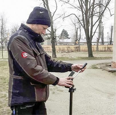 
Im Test wurden u. a. Messdaten erfasst, die für die Materialkalkulation, die Erstellung von Angeboten oder einer Animation benötigt wurden



