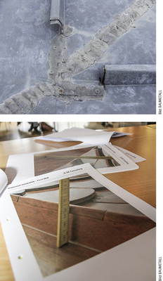 
… und stellt dabei mangelhafte sowie perfekt umgesetzte Arbeiten vor
