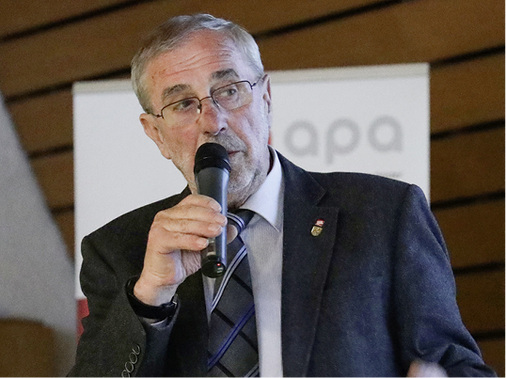 
Hubert Trenkwalder führt als Obmann der Südtiroler Spengler durchs Programm



