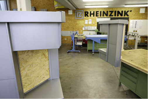 



Praxisnah: Am Fassadenmodell galt es zahlreiche Anschlussdetails zu lösen
