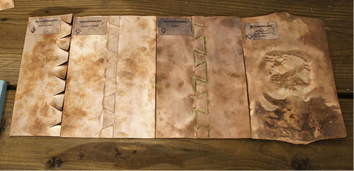 



Fertigungsreihenfolge einer seltenen, verzahnt hergestellten und stumpf gelöteten Verbindungstechnik 
