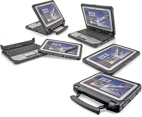 



Wandelbar: Spezielle Convertible-Modelle lassen sich wahlweise als Notebook, Tablet oder Präsentations-Display verwenden
