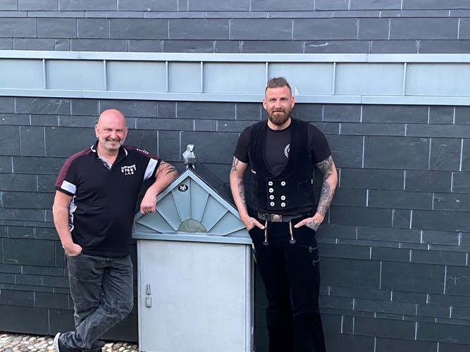 Mike Schawohl zu Besuch bei Torsten Thielmann