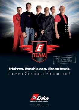 Enke — kundennah, innovativ und zielorientiert
Mit dem neu gegründeten E-Team haben sich die Sanierungs- und Bautenschutzspezialisten von Enke einen der vorderen Startplätze gesichert. Enke — kundennah, innovativ und zielorientiert
Mit dem neu gegründeten E-Team haben sich die Sanierungs- und Bautenschutzspezialisten von Enke einen der vorderen Startplätze gesichert.