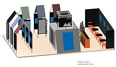 VM Zinc, Essen, präsentiert auf der Dach+Holz 2008 in Stuttgart (Halle 9, Stand 90502/90401) mit dem “Multi-Metall-Haus“ eine Vielzahl an Oberflächenqualitäten für Fassaden- und Bedachungssysteme sowie für die Dachentwässerung. VM Zinc, Essen, präsentiert auf der Dach+Holz 2008 in Stuttgart (Halle 9, Stand 90502/90401) mit dem “Multi-Metall-Haus“ eine Vielzahl an Oberflächenqualitäten für Fassaden- und Bedachungssysteme sowie für die Dachentwässerung.