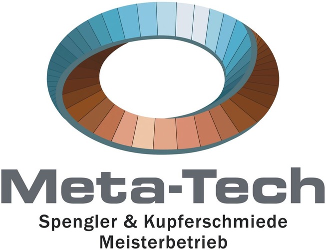 Die Kollegen aus Österreich scheinen einen entscheidenden Schritt voraus zu sein. Deren gemeinsames österreichisches Spengler-Meisterbetrieb-Logo geht bereits in die zweite Runde. Das aktuelle MetaTech-Logo ersetzt das Spenglerwappen, welches beispielsweise im Logo der Hudribusch GesmbH zu finden ist - BAUMETALL - © BAUMETALL