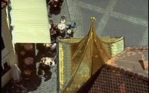Seit 2001 hat Schwabach ein neues Wahrzeichen: Die Goldenen Dächer. Initiiert von der Werbe- und Stadtgemeinschaft kauften Bürgerinnen und Bürger aber auch deren Bekannte und Freunde vergoldete Ziegel für 99 DM pro Stück, mit denen die Dächer der zwei Türme des Rathauses gedeckt wurden. 2000 Ziegel wurden auf diese Art und Weise finanziert. Die Ziegel sind mit 24 karätigem Schwabacher Blattgold belegt, so dass eine Weiterbehandlung nicht nötig war. Fachleute sagen, dass die Dächer mindestens 50 Jahre lang so schön glänzen werden wie heute. - Stadt Schwabach - © Stadt Schwabach
Seit 2001 hat Schwabach ein neues Wahrzeichen: Die Goldenen Dächer. Initiiert von der Werbe- und Stadtgemeinschaft kauften Bürgerinnen und Bürger aber auch deren Bekannte und Freunde vergoldete Ziegel für 99 DM pro Stück, mit denen die Dächer der zwei Türme des Rathauses gedeckt wurden. 2000 Ziegel wurden auf diese Art und Weise finanziert. Die Ziegel sind mit 24 karätigem Schwabacher Blattgold belegt, so dass eine Weiterbehandlung nicht nötig war. Fachleute sagen, dass die Dächer mindestens 50 Jahre lang so schön glänzen werden wie heute. - Stadt Schwabach - © Stadt Schwabach