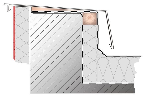Durch metallische Unterkonstrucktionen kann die Einbaureihenfolge am WDVS geändert werden! - AB - © AB
Durch metallische Unterkonstrucktionen kann die Einbaureihenfolge am WDVS geändert werden! - AB - © AB