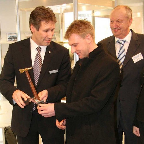 Frank Neumann von Rheinzink und Florian Stuber