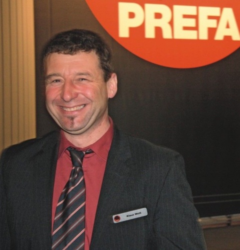Klaus Weiß von Prefa Klaus Weiß von Prefa