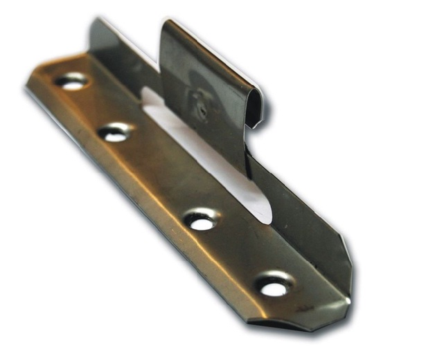 Schiebehafte aus Edelstahl, Oberteil 0,5 mm, Unterteil 0,7 bzw. 0,8 mm Schiebehafte aus Edelstahl, Oberteil 0,5 mm, Unterteil 0,7 bzw. 0,8 mm