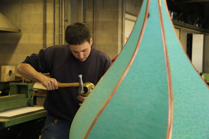 Stefan Zolynski in Aktion - BAUMETALL / KD Busch