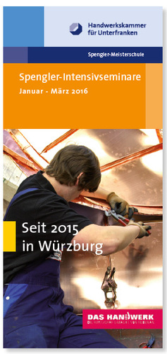 Ausbildung zum Werkstattspengler - Spenglermeisterschule Würzburg - © Spenglermeisterschule Würzburg
