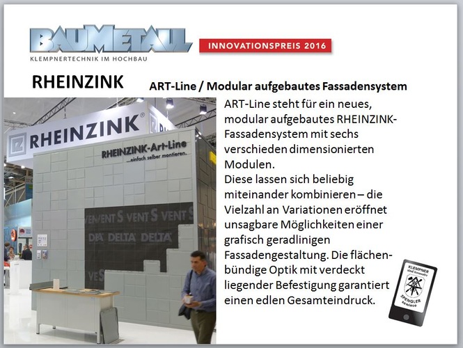 Rheinzink Artline - Buck