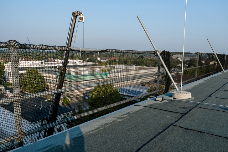 Mit einer individuellen Lösung sorgte Sifatec für Absturzsicherung am Siemens-Standort in Karlsruhe