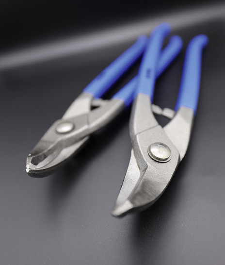 Gab’s zu gewinnen: ein Paar Rundloch-Blechscheren von Kiesel