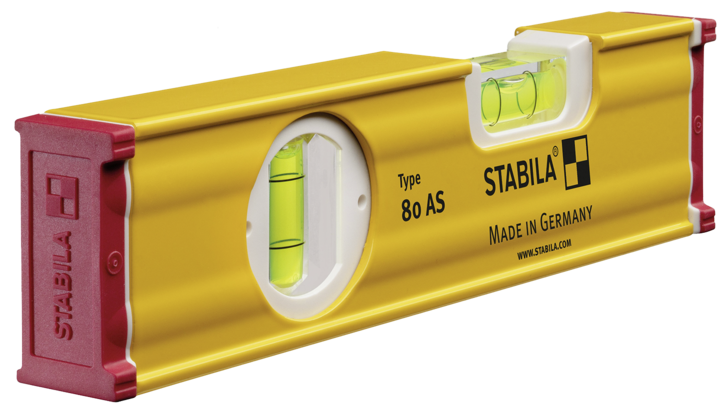 Die nur 20 cm lange Wasserwaage von Stabila